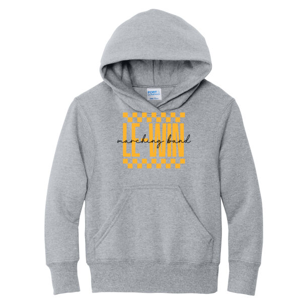 LW Music Boosters 2026 Marching Band - Youth Core Fleece Pullover Hooded Sweatshirt Thumbnail