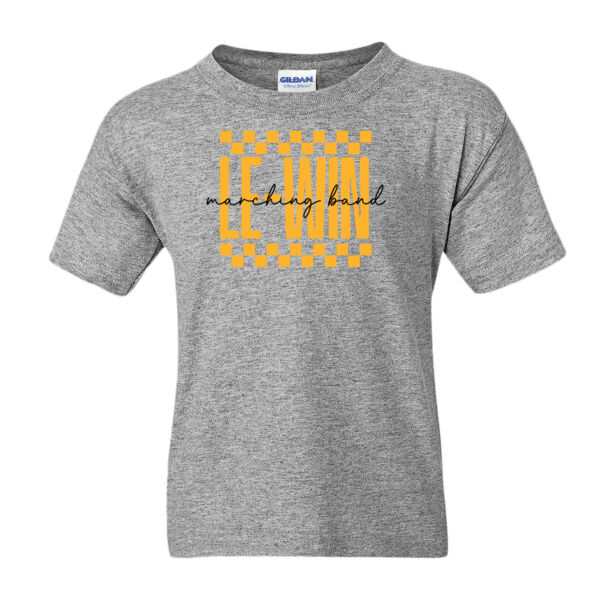 LW Music Boosters 2026 Marching Band - DryBlend® Youth T-Shirt Thumbnail