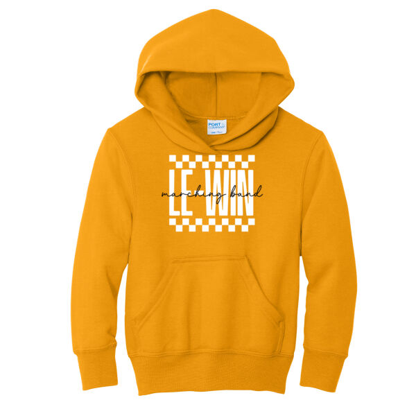 LW Music Boosters 2026 Marching Band - Youth Core Fleece Pullover Hooded Sweatshirt Thumbnail