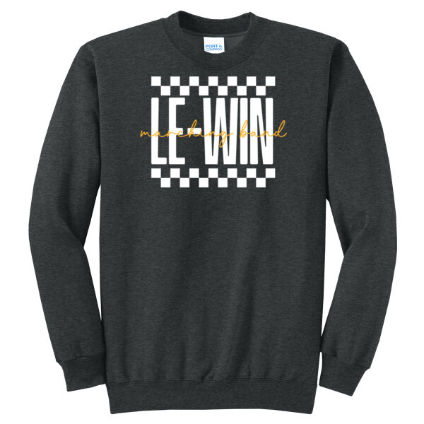 LW Music Boosters 2026 Marching Band - Core Fleece Crewneck Sweatshirt Thumbnail
