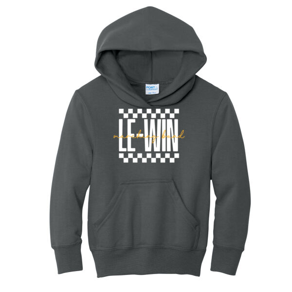 LW Music Boosters 2026 Marching Band - Youth Core Fleece Pullover Hooded Sweatshirt Thumbnail