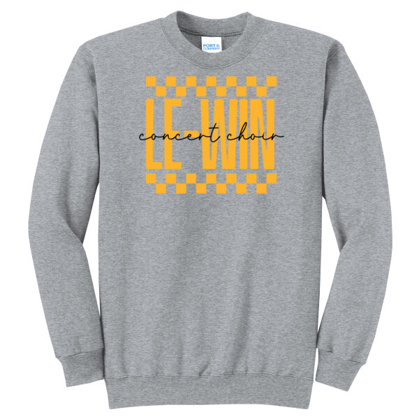 LW Music Boosters 2026 Concert Choir - Core Fleece Crewneck Sweatshirt Thumbnail