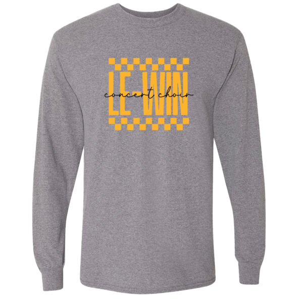 LW Music Boosters 2026 Concert Choir - DryBlend® 50/50 Long Sleeve T-Shirt Thumbnail