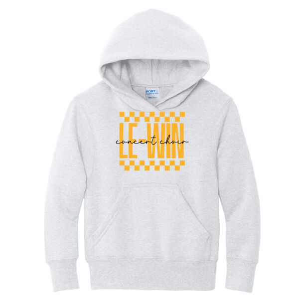 LW Music Boosters 2026 Concert Choir - Youth Core Fleece Pullover Hooded Sweatshirt Thumbnail