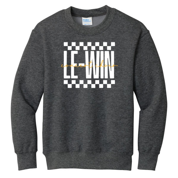 LW Music Boosters 2026 Concert Choir - Youth Core Fleece Crewneck Sweatshirt Thumbnail