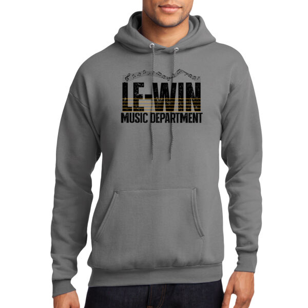 LW Music Boosters 2026 Music Department - Core Fleece Pullover Hooded Sweatshirt Thumbnail
