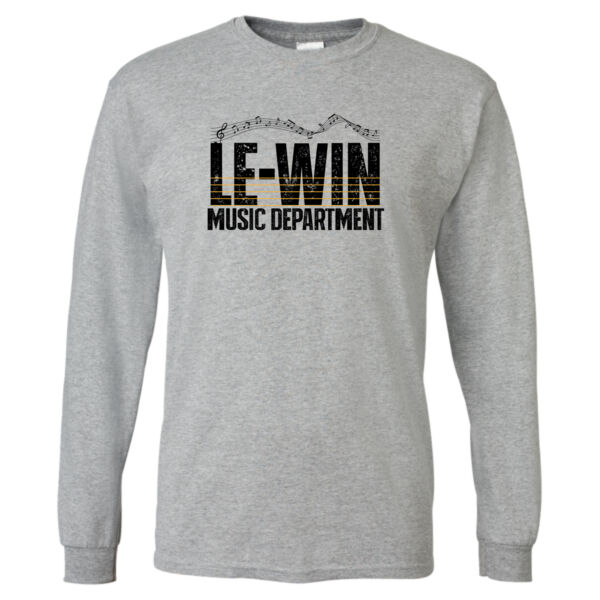 LW Music Boosters 2026 Music Department - DryBlend® 50/50 Long Sleeve T-Shirt Thumbnail