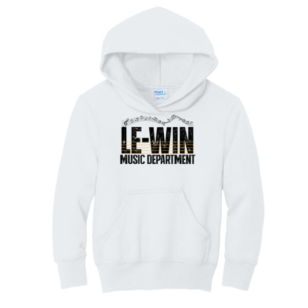 LW Music Boosters 2026 Music Department - Youth Core Fleece Pullover Hooded Sweatshirt Thumbnail