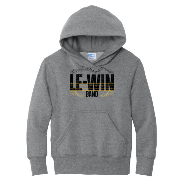 LW Music Boosters 2026 Band - Youth Core Fleece Pullover Hooded Sweatshirt Thumbnail