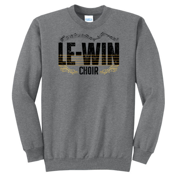 LW Music Boosters 2026 Choir - Core Fleece Crewneck Sweatshirt Thumbnail