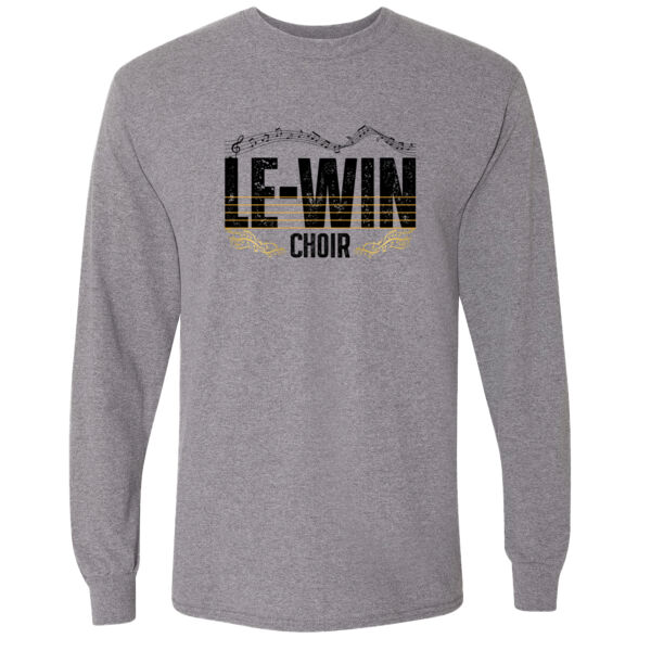 LW Music Boosters 2026 Choir - DryBlend® 50/50 Long Sleeve T-Shirt Thumbnail