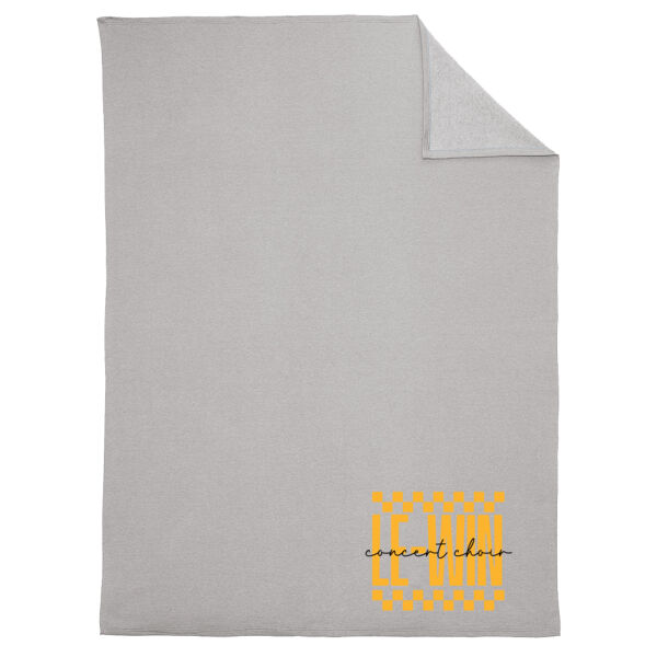LW Music Boosters 2026 Concert Choir - Oversized Core Fleece Sweatshirt Blanket Thumbnail