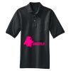 Heavyweight Cotton Pique Polo with Pocket Thumbnail