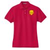 Women's Heavyweight Cotton Pique Polo Thumbnail