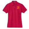 Women's Heavyweight Cotton Pique Polo Thumbnail