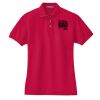 Women's Heavyweight Cotton Pique Polo Thumbnail