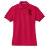Women's Heavyweight Cotton Pique Polo Thumbnail