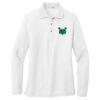 Women's Silk Touch Long Sleeve Polo Thumbnail