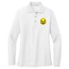 Women's Silk Touch Long Sleeve Polo Thumbnail