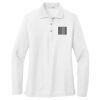 Women's Silk Touch Long Sleeve Polo Thumbnail