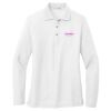 Women's Silk Touch Long Sleeve Polo Thumbnail
