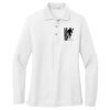 Women's Silk Touch Long Sleeve Polo Thumbnail