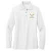Women's Silk Touch Long Sleeve Polo Thumbnail