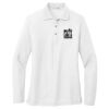 Women's Silk Touch Long Sleeve Polo Thumbnail