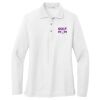 Women's Silk Touch Long Sleeve Polo Thumbnail