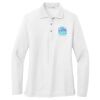 Women's Silk Touch Long Sleeve Polo Thumbnail