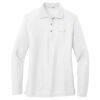 Women's Silk Touch Long Sleeve Polo Thumbnail
