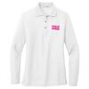 Women's Silk Touch Long Sleeve Polo Thumbnail