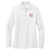 Women's Silk Touch Long Sleeve Polo Thumbnail